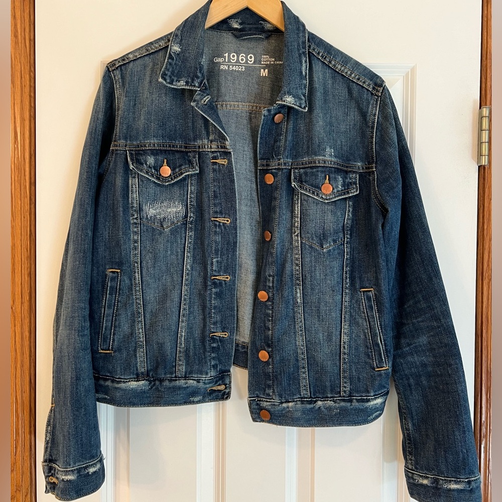 Gap 100% cotton classic jean jacket